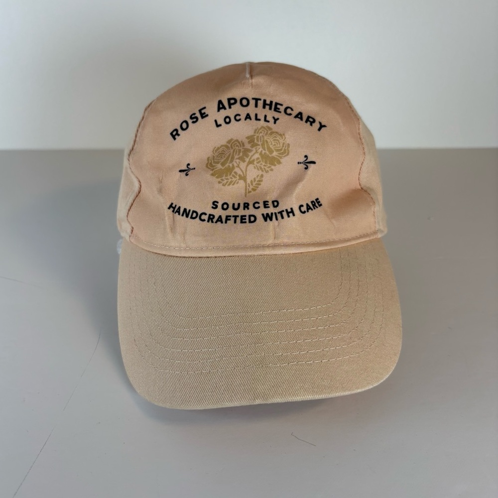 Schitt’s Creek Women’s Rose Apothecary Dad Cap Light Pink OS 100% Cotton